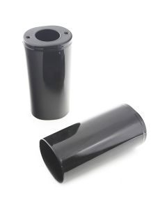 GLIDE FORK SLIDER COVERS - Black