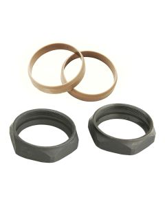 2-1/8" MANIFOLD NUTS with PEEK SEAL RINGS for 1940 - 1956 Knuckle, Pan & K Model