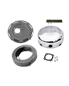 1941 J-Slot 7" AIR CLEANER with H-D logo