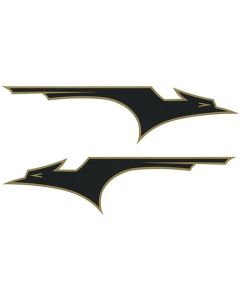 "Bird" DECALS for 1933 Gas Tanks (BLACK)