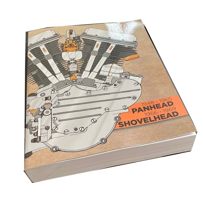 Harley Panhead Shovelhead GIANT 736 Page SERVICE & SPARE