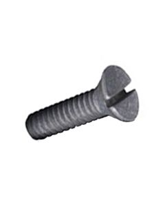 1/4-24NS x 13/16" Oval Head Slotted SCREW