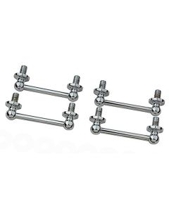 "Towel Bar" STRAP HANGERS for Rear Fender (Saddlebag Mounts)
