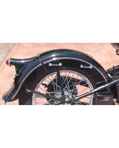 "Towel Bar" STRAP HANGERS for Rear Fender (Saddlebag Mounts)