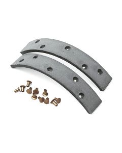 BRAKE LINING SET with Rivets 1936 - 1957