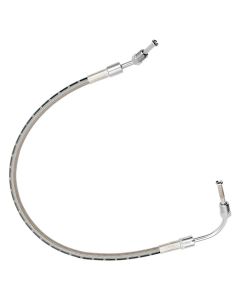 Stainless REAR BRAKE HOSE for 1963 - 1972 Pan & Shovel