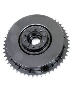 Special CAST IRON Rear BRAKE DRUM with SPROCKET 1937 - 1957 Big Twins