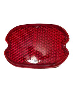 RED GLASS LENS for 1955 - 1972 Tail Lights