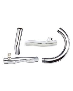 4 pc UL PIPE SET 1941 - 1948 (Chrome)