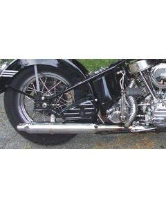 "Cigar" MUFFLER - 24" - 1950 up Pan and Shovel (Seamless)