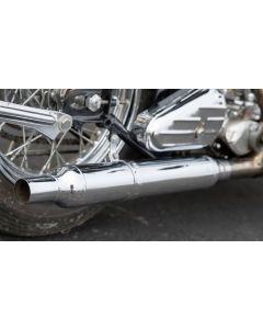 OEM "Cigar" MUFFLER for 1950 - 1957 Panhead - 24"