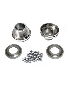 CHROME Springer FRAME HEAD CUP & RACE KIT for 1936 - 1948 Big Twins