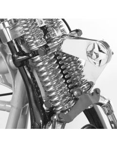 WR "Scissor" Race type FRICTION RIDE CONTROL KIT (Chrome)