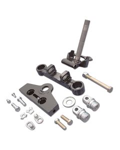 Glide Fork ADJUSTABLE RAKE TRIPLE TREE SET