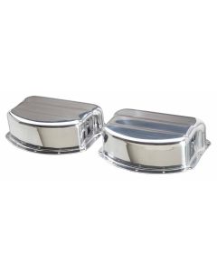 Pan ROCKER COVERS for 1954 - 1965 (Aluminum)