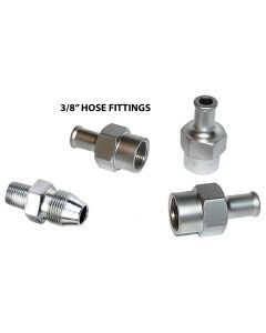 WR FLEX HOSE FITTING for H-D 9/16-24 Flare (3/8")