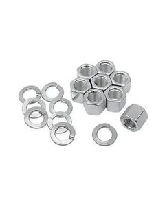 Cylinder BASE NUT Sets 1929 - 1985 H-D 45, K-Model & Sportster