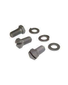 BOLT & WASHERS for 1-1/4" 3 Bolt Carb 1937 - 1941