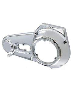 Chrome OUTER PRIMARY CHAIN GUARD for 1965 - 1969 Panhead & Shovelhead