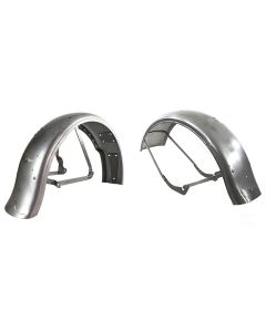 FRONT & REAR Military Fenders for WW2 Big Twins