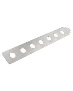 "Holes" TANK COVER PANEL for WR Type Racing Tanks (Stainless)