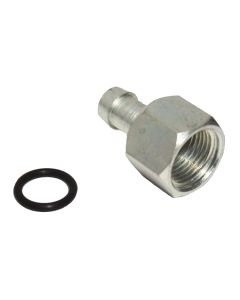 1/2-24 ADAPTER for Flex Fuel Line to Shutoff Seat 1950 - 1965