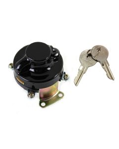 BLACK Briggs & Stratton KEY LOCK IGNITION SWITCH for Harley WW2 Big Twins, 45 & Servi-Car