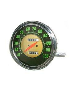 SPEEDOMETER 1948 - 1952 style with 10 - 120 numerals