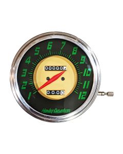 SPEEDOMETER 1953 - 1961 style with 1 - 12 numerals (OEM)