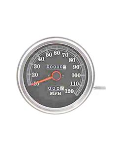 SPEEDOMETER 1972 - 1984 style (Red Needle)