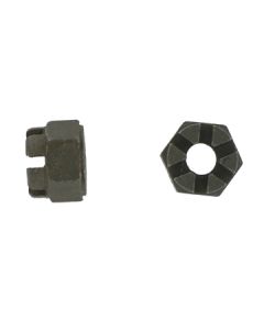 3/8-24NF x 19/32 x 3/4 HEX NUT - Castle