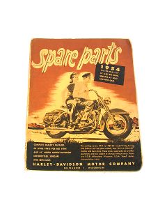 SPARE PARTS CATALOG for Harley 1941 - 1954 Big Twins & 45