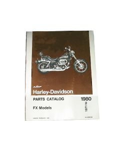 SPARE PARTS CATALOG for Harley 1971 - 1980 FX Shovel