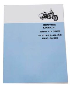 REPAIR - SERVICE MANUAL for Harley 1959 - 1965 Pan