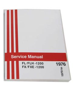 REPAIR - SERVICE MANUAL for Harley 1970 - 1976 Shovel FLH & FX