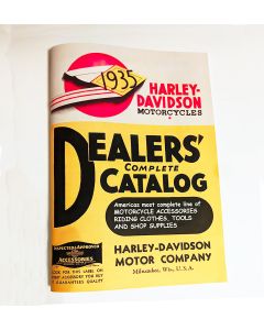 Harley Factory DEALERS ACCESSORIES CATALOG - 1935