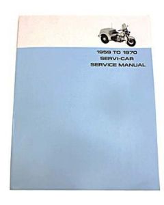 REPAIR - SERVICE MANUAL for Harley 1959 - 1970 Servi-Car