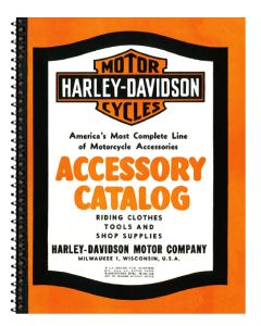 Harley Factory DEALERS ACCESSORY CATALOG - 1950