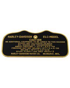 WW2 CAUTION TAG for ELC Gas Tanks