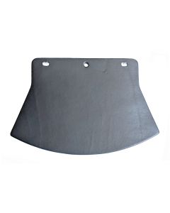 LEATHER MUD FLAP - 1926 pattern (Black)