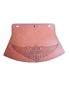 MUD FLAP - 1926 pattern with Hallmark (Brown)