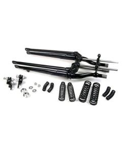 "Inline" SPRINGER FORKS 4" longer (Black)