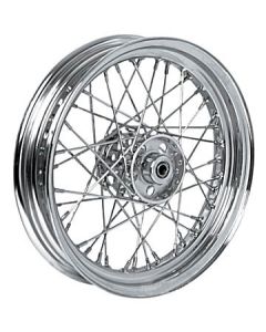 16" 1967 - 1972 Shovel WHEELS with CHROME HUB & CHROME RIM