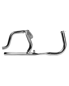 "Cross Over" DUAL HEADER PIPES for Swingarm Generator Shovelhead