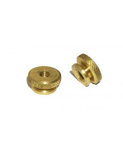 BRASS THUMB NUTS for 18mm Spark Plugs - Pre War