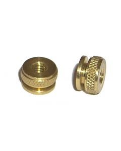 BRASS THUMB NUTS for 18mm Spark Plugs - WW2