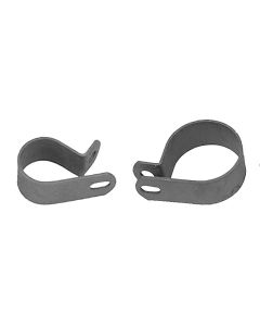 FRONT EXHAUST PIPE CLAMP SET for 1948 - 1957 Pan