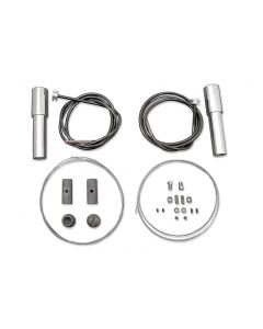 THROTTLE-SPARK SPIRAL KITS with CABLES for 1936 - 1948 Handlebars