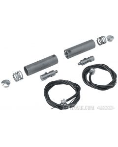 THROTTLE-SPARK SPIRAL KITS with CABLES for 1971 - 1974 Handlebars