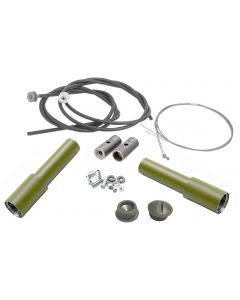 THROTTLE-SPARK SPIRAL KITS with CABLES for WW2 Military Handlebars